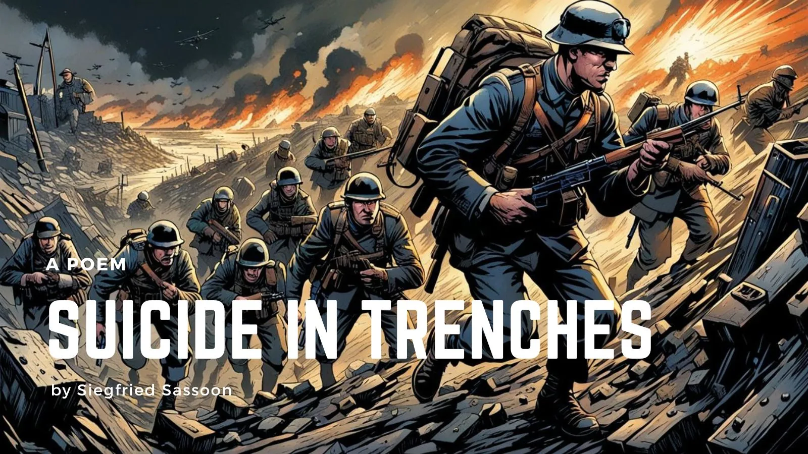 Suicide in Trenches by Siegfried Sassoon