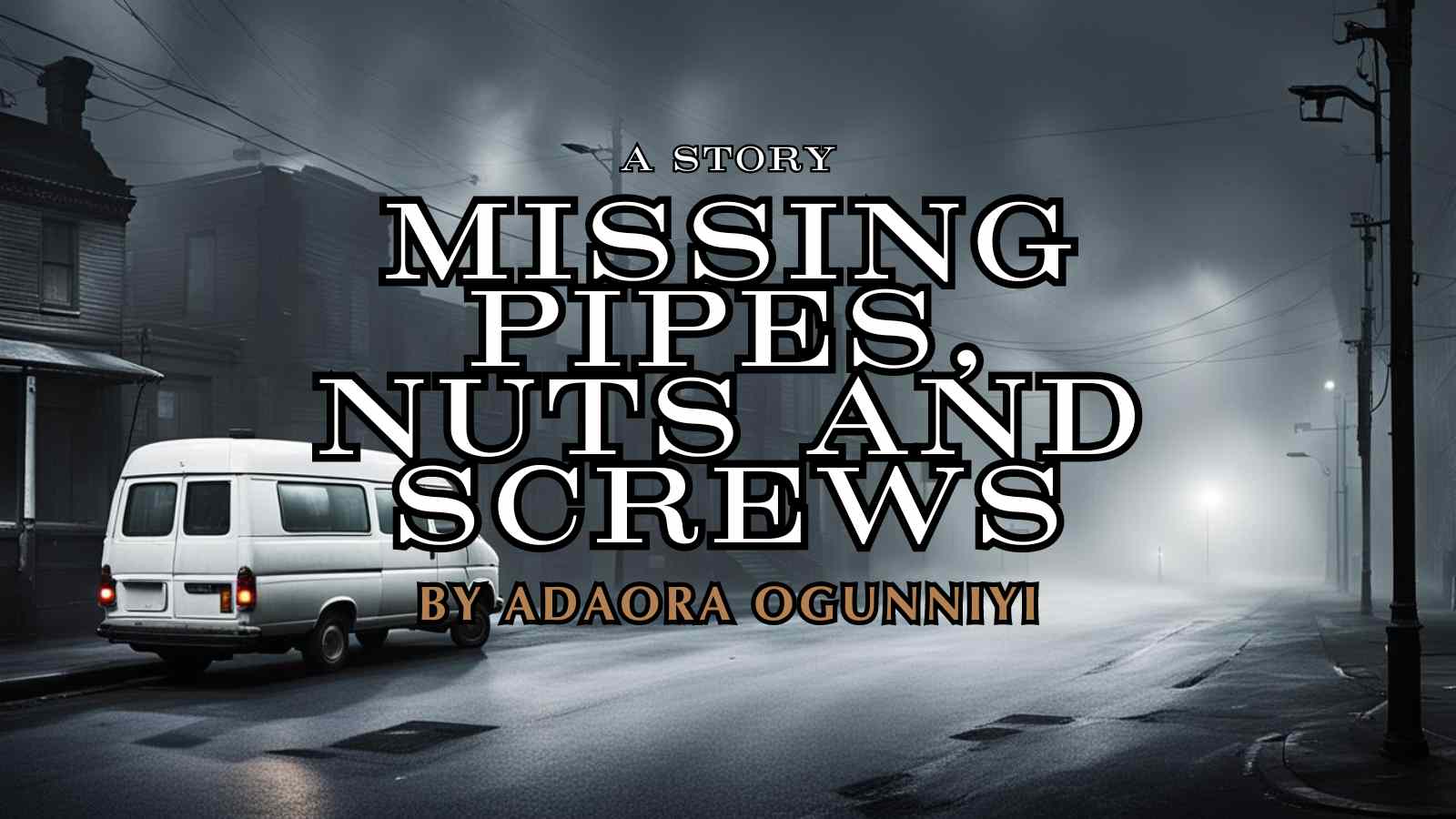 Missing Pipes, Nuts and Screws by Adaora Ogunniyi