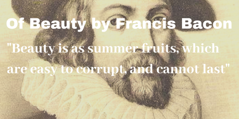 francis bacon essay of beauty