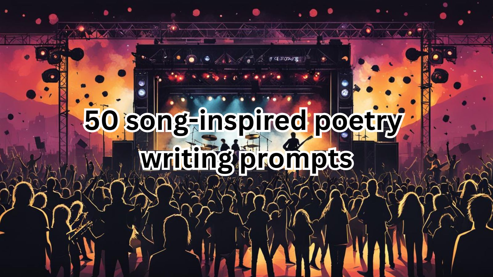 50 song-inspired poetry writing prompts - EveryWriter