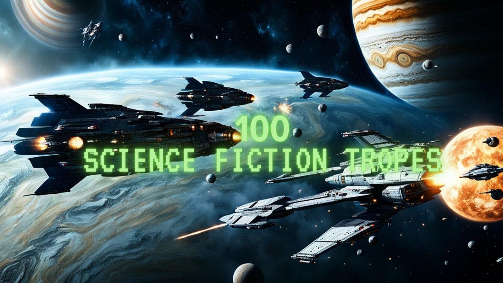 100 science fiction tropes: - EveryWriter